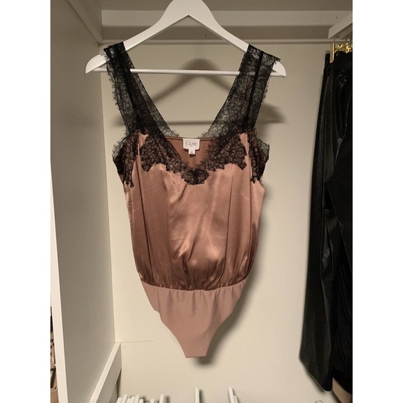 Cami NYC Camisole Tank Top Women's Size S/P Pink 100% Silk Sleeveless Pullover - Picture 2 of 6